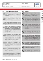 Preview for 81 page of EPTA Bonnet Neve KALEIDO H12 EFFICIA Design User Instructions