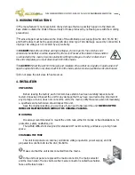 Preview for 6 page of Equipos Europeos Electrónicos WBS-202 Owner'S Manual