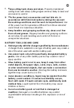 Preview for 9 page of Erbauer EHTIW18-Li Original Instructions Manual