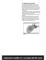 Preview for 21 page of Erbauer ERB2501SE User Manual