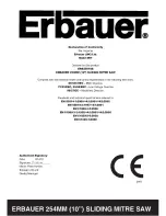 Preview for 32 page of Erbauer ERB2501SE User Manual