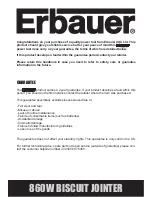 Preview for 3 page of Erbauer ERB372BJC Original Instructions Manual