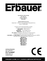 Preview for 37 page of Erbauer ERB609MSW Original Instructions Manual