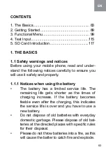 Preview for 83 page of Ergo B400 Prime Instruction Manual