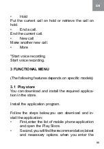 Preview for 99 page of Ergo B400 Prime Instruction Manual