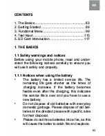 Preview for 2 page of Ergo OptimaA503 Lnstruction Manual