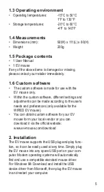 Preview for 7 page of Ergo V26RS User Manual