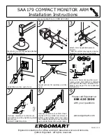 ERGOMART SAA179 Installation Instructions preview