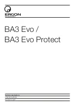 Ergon BA3 Evo Protect User Instructions preview