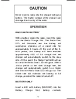 Preview for 9 page of Ericsson GE Monogram MHCH3V Operator'S Manual