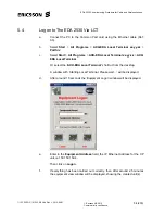 Preview for 54 page of Ericsson EDA 2530 Commissioning Instructions