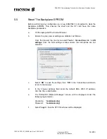 Preview for 55 page of Ericsson EDA 2530 Commissioning Instructions
