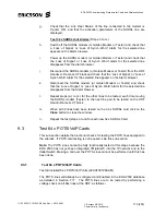 Preview for 170 page of Ericsson EDA 2530 Commissioning Instructions