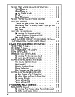 Preview for 4 page of Ericsson EDACS M-RK II Operator'S Manual