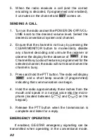 Preview for 92 page of Ericsson EDACS M-RK II Operator'S Manual