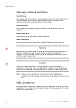 Preview for 6 page of Ericsson MX8400 Reference Manual