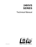 Erie 2400VS Series Technical Manual preview