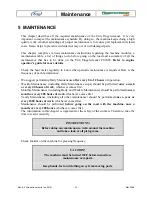 Preview for 54 page of Erin Fingerscreener 206T Operating And Maintenance Manual