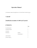 Preview for 121 page of Erin Fingerscreener 206T Operating And Maintenance Manual