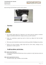 Preview for 10 page of ermengineering SKR-350 Use And Maintenance Manual