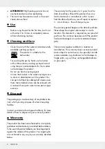 Preview for 4 page of Ernesto 300823 Operation And Safety Notes