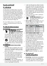 Preview for 5 page of Ernesto 300823 Operation And Safety Notes