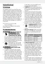 Preview for 11 page of Ernesto 300823 Operation And Safety Notes