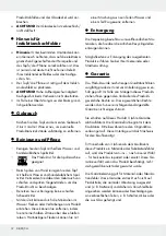 Preview for 12 page of Ernesto 300823 Operation And Safety Notes