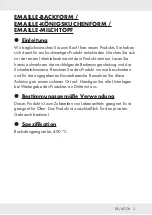 Preview for 3 page of Ernesto 309623 Operation And Safety Notes