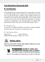 Preview for 11 page of Ernesto 326559 1904 Operation And Safety Notes