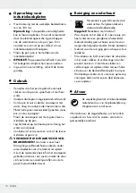 Preview for 11 page of Ernesto HG00746 Operation And Safety Notes