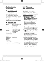Preview for 8 page of Ernesto Z30064 Operation And Safety Notes