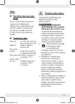 Preview for 15 page of Ernesto Z30064 Operation And Safety Notes