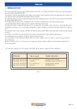 Preview for 12 page of Erone SEL2641F433C2P Use And Installation  Manual