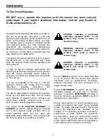 Preview for 4 page of Erskine Attachments 620RP Operator'S Manual