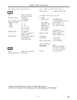 Preview for 33 page of ESA EC520E Owner'S Manual