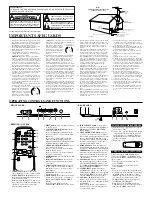 Preview for 2 page of ESA RSET432E Owner'S Manual