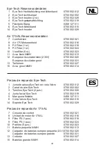 Preview for 44 page of ESAB AIR 140 User Instructions