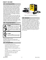 Preview for 10 page of ESAB ET 186i AC/DC Operating Manual