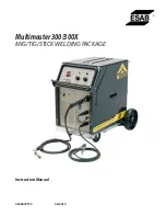 Preview for 1 page of ESAB Multimaster 300 Instruction Manual