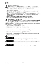 Preview for 7 page of ESAB Origo Mig 410 Instruction Manual