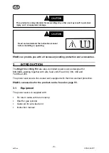 Preview for 8 page of ESAB Origo Mig 410 Instruction Manual