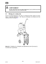 Preview for 25 page of ESAB Origo Mig 410 Instruction Manual