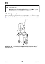 Preview for 39 page of ESAB Origo Mig 410 Instruction Manual