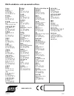 Preview for 24 page of ESAB PowerCut 1300 Instruction Manual