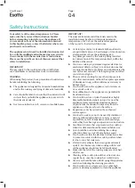 Preview for 4 page of Esatto ECG6F User Manual