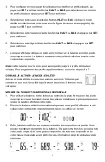 Preview for 19 page of Escali BF180 Product Manual