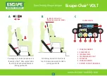 Preview for 5 page of Escape Escape Chair VOLT User Manual