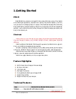 Preview for 4 page of Escene ES320 User Manual