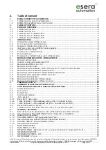 Preview for 5 page of esera automation 1-Wire Controller 2 Programming Manual